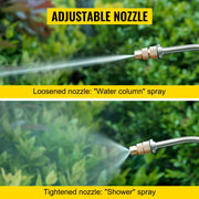 Load image into Gallery viewer, SucceBuy 4-12L Hand Powered Sprayer Stainless Steel Watering Spraying Sprinkling Atomizer Pump Home Ground Garden Cleaning Sprayer
