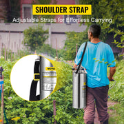 Load image into Gallery viewer, SucceBuy 4-12L Hand Powered Sprayer Stainless Steel Watering Spraying Sprinkling Atomizer Pump Home Ground Garden Cleaning Sprayer
