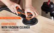 Load image into Gallery viewer, SucceBuy Random Orbital Sander 350W Brushless 10000 PRM 6 Variable Speed Electric Orbital Sander for Woodworking Detail Sanding
