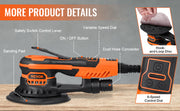 Load image into Gallery viewer, SucceBuy Random Orbital Sander 350W Brushless 10000 PRM 6 Variable Speed Electric Orbital Sander for Woodworking Detail Sanding
