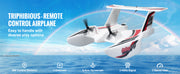 Charger l'image dans la visionneuse de galerie, Amocart EPP Foam RC Plane 2.4G 3CH  Radio Control Aircraft Sea And Air RC Glider Water Land Flying Airplane Toys Gift For Boys
