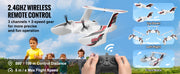 Charger l'image dans la visionneuse de galerie, Amocart EPP Foam RC Plane 2.4G 3CH  Radio Control Aircraft Sea And Air RC Glider Water Land Flying Airplane Toys Gift For Boys
