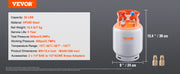 Load image into Gallery viewer, Amocart 30 lbs Refrigerant Recovery Tank with Float Switch Reusable AC Recovery Tank HVAC for All Refrigerant Prevent Overflow
