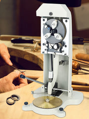 Load image into Gallery viewer, SucceBuy Inside Ring Engraver Stamper w/Two Face Standard Letter Block Dial Plotter Gold Silver Jewelry Making Engraving Machine
