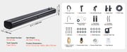 Bild in Galerie-Viewer laden, Amocart Roof Rack Water Tank Multi-Dispensing Outdoor Tank  High-Capacity Aluminum Tank with Pressurization Port Fit for Trunk
