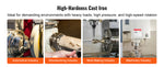 Amocart Precision Milling Rotary Table 4''/100mm Horizontal Vertical Model with 3-Jaw Chuck Indexing Tools for Milling Machines