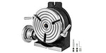 Amocart 8 Inch/200 MM Rotary Table 3-Slot or 4-Slot Horizontal Vertical MT-3 Rotary Table for Milling 360° Precision Working