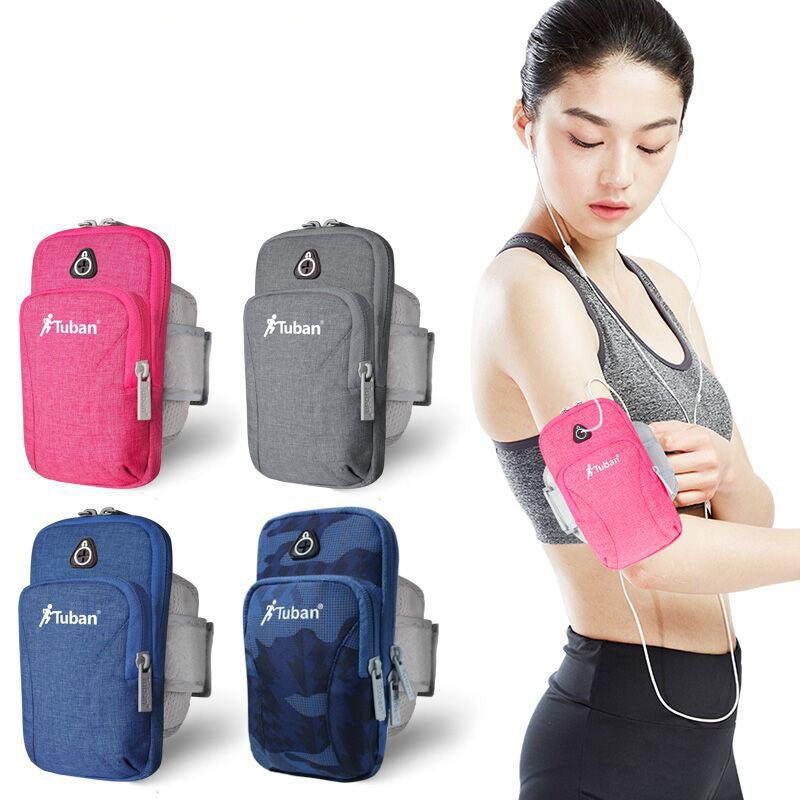 Running Phone Bag Arm Bag Sports Outdoor Equipment Wrist Bag Arm Bag Men And Women Bracelet - AMOCART4a0f8f95298e40ffd63b6f2b4931400c