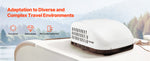 SucceBuy RV Air Conditioner 13500/15000 BTU Non-Ducted Rooftop RV AC 65dB Air conditioning System Fit for Campers/Vans/Trailers