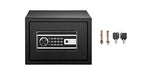 Amocart Fingerprint Locks Safe Deposit Box 0.8/2.1 Cubic Feet Digital Electronic Secret Hidden Piggy Bank for Money Guns File
