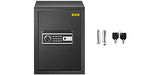 Amocart Fingerprint Locks Safe Deposit Box 0.8/2.1 Cubic Feet Digital Electronic Secret Hidden Piggy Bank for Money Guns File