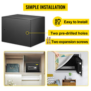 Bild in Galerie-Viewer laden, Amocart Fingerprint Locks Safe Deposit Box 0.8/2.1 Cubic Feet Digital Electronic Secret Hidden Piggy Bank for Money Guns File
