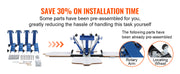 Load image into Gallery viewer, SucceBuy Screen Printing Machine 360° Rotable Silk Screen Printing Press 54x45cm Screen Printing Press Adjustable Tension
