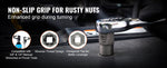 Amocart 29PCs Bolt Extractor Set Bolt and Nut Remover Set 6mm to 10mm 13/32" to 3/4" CR-MO Steel Extraction Socket Set
