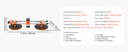 Charger l'image dans la visionneuse de galerie, Amocart 2PCS Manual Seamless Stone Seam Setter with 6in Vacuum Suction Cups Marble Stone Splicing Installation Tool for Tile

