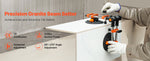 Amocart 2 Packs Seamless Granite Seam Setter 90°-120° Adjustable with 6 in Suction Cups Seam Joiner for Tile Joining & Leveling