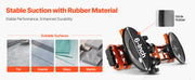 Load image into Gallery viewer, SucceBuy 2 Packs Seamless Granite Seam Setter 90°-120° Adjustable with 6 in Suction Cups Seam Joiner for Tile Joining &amp; Leveling
