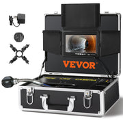 Charger l'image dans la visionneuse de galerie, Caméra d'inspection de canalisations SucceBuy avec écran 7", fonction DVR, étanche avec 12 LED réglables et carte SD 16 Go
