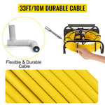 Amocart Sewer Camera 4.3" Screen Pipeline Inspection Camera with DVR Waterproof IP68 Industrial Endoscope for Home Drain Pipe