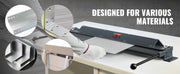 Bild in Galerie-Viewer laden, Amocart Box and Pan Brake 24Inch/36Inch/ 48Inch 0-130 Degrees Sheet Metal Bending Brake Portable Metal Bender for Metal Bending
