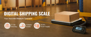 Load image into Gallery viewer, SucceBuy 440lbs Digital Shipping Scale with Timer Tare Function HD LCD Screen Portable Package Postal Scale for Home Post Office

