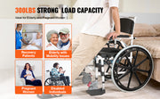 Bild in Galerie-Viewer laden, SucceBuy Shower Wheelchair 17.5in Bathroom Wheelchair for Inside Shower Adjustable Rolling Shower Chair for Disabled Adult
