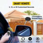 Load image into Gallery viewer, Amocart Electric Sliding Gate Opener with 2 Remote Controls Gate Operator Hardware Heavy Duty Track Driveway Motor for Security
