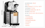 SucceBuy 3-36L Commercial Slushy Machine 1-3 Tanks Stainless Steel Margarita Smoothie Frozen Drink Maker for Home Restaurants