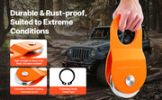 Load image into Gallery viewer, Amocart 10T Snatch Block Towing Pulley 22000Lbs Winch Breaking Force Tackle System Offroad Recovery Accessory for Tractor UTV
