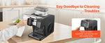 SucceBuy Snowflake Ice Machine 44/88/132/176LBS/24H Snowflake Ice Maker with Stainless Steel Blade Tank for Home Small Gathering