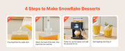 Load image into Gallery viewer, SucceBuy Snowflake Ice Machine 44/88/132/176LBS/24H Snowflake Ice Maker with Stainless Steel Blade Tank for Home Small Gathering

