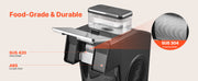 Load image into Gallery viewer, SucceBuy Snowflake Ice Machine 44/88/132/176LBS/24H Snowflake Ice Maker with Stainless Steel Blade Tank for Home Small Gathering

