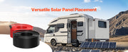 Load image into Gallery viewer, SucceBuy Solar Panel Extension Cable 20FT Black + 20FT Red / 30FT Black + 30FT Red / 50FT Black + 50FT Red / 100FT Black + 100FT Red 10AWG with Female &amp; Male Waterproof Connectors 6mm² PV Cable for Home Ship
