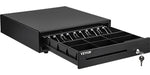 Amocart Cash Register Drawer 16" 12 V for POS System Tray Removable Coin Compartment & 2 Keys Included RJ11/RJ12 Cable Drawer