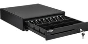 Load image into Gallery viewer, SucceBuy Cash Register Drawer 16" 12 V for POS System Tray Removable Coin Compartment &amp; 2 Keys Included RJ11/RJ12 Cable Drawer
