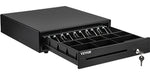 Amocart Cash Register Drawer 16" 12 V for POS System Tray Removable Coin Compartment & 2 Keys Included RJ11/RJ12 Cable Drawer