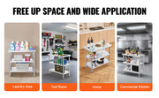 Load image into Gallery viewer, SucceBuy 4 Size Stainless Steel Prep Table Heavy Duty Metal Worktable Commercial Work Table for Restaurant and Home
