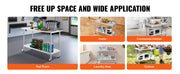 Load image into Gallery viewer, Amocart Stainless Steel Work Table Commercial Food Prep Worktable with Casters Heavy Duty Prep Worktable for Restaurant Home
