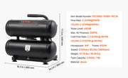 Load image into Gallery viewer, Amocart Air Compressor 750W/1450W/3000W Oil Free Air Compressor Quiet Portable Compressor Pump for Auto Repair Tire Inflation
