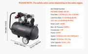 Load image into Gallery viewer, Amocart Air Compressor 750W/1450W/3000W Oil Free Air Compressor Quiet Portable Compressor Pump for Auto Repair Tire Inflation
