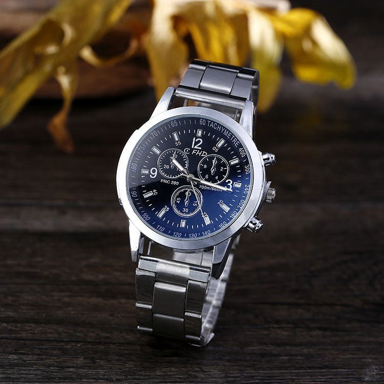 Steel strap watch men - AMOCART3b46caca99039f0600c7e7a15034a172
