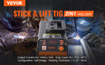 Amocart Stick Welder 140A/160A/200A ARC/Lift TIG 2-IN-1 Welding Machine w/ IGBT Inverter Portable MMA Welder Machine Hot Start
