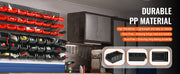 Load image into Gallery viewer, Amocart 48pcs Parts Storage Bins Wall Mounted Garage Containers with Wall Panels Tool Organizer for Nuts Bolts Screws Nails
