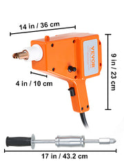 Load image into Gallery viewer, Amocart Stud Welder Tool Kit 800VA Spot Welder Dent Puller Sets 1600A Handheld Car Body Repair Machine for Auto Body Repairing
