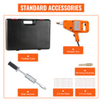 Amocart Stud Welder Tool Kit 800VA Spot Welder Dent Puller Sets 1600A Handheld Car Body Repair Machine for Auto Body Repairing