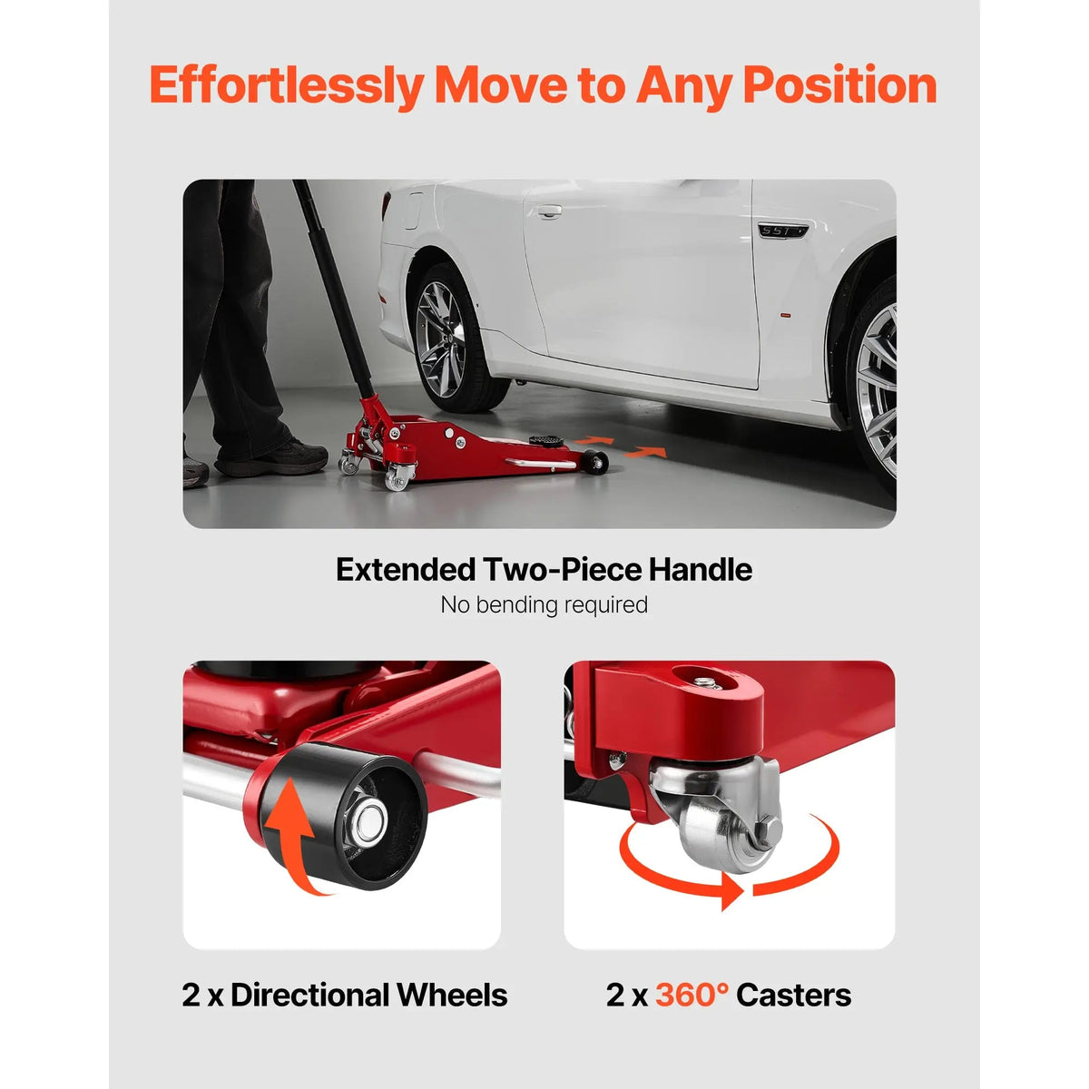 SucceBuy 3 Ton Low Profile Floor Jack Aluminum Racing Floor Jack with Dual Pistons Quick Lift Pump for Sports Car SUV Pickup - AMOCARTSucceBuy 3 Ton Low Profile Floor Jack Aluminum Racing Floor Jack with Dual Pistons Quick Lift Pump for Sports Car SUV Pickup