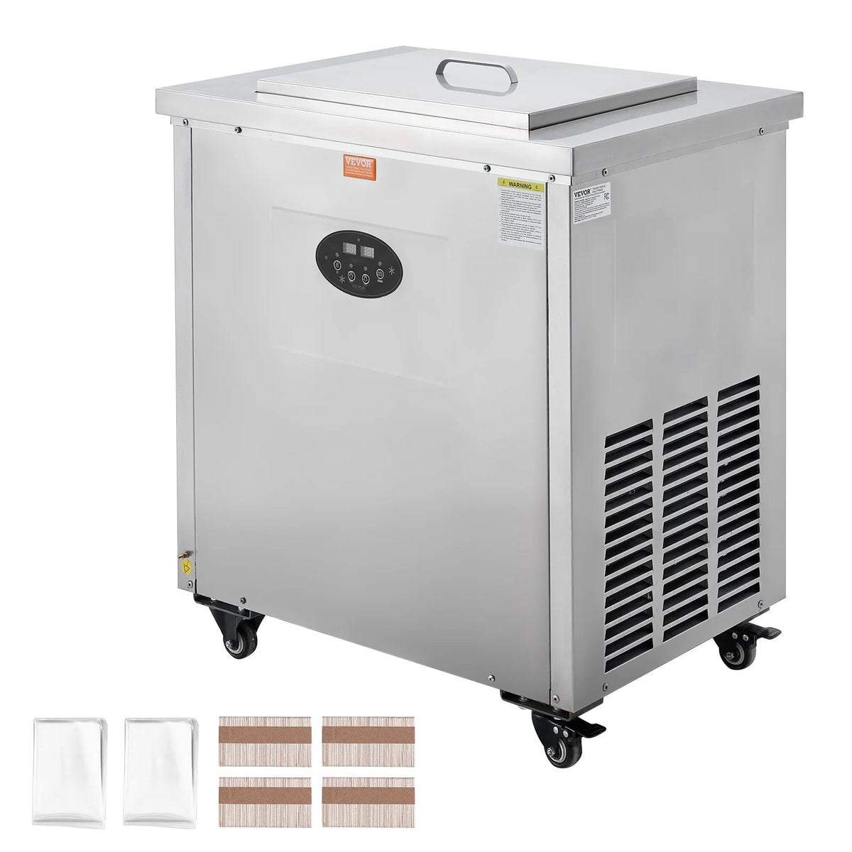 SucceBuy Commercial Popsicle Machine Ice Pops Making Machine Stainless Steel Commercial Ice Lolly Maker Popsicle Machine - AMOCARTSucceBuy Commercial Popsicle Machine Ice Pops Making Machine Stainless Steel Commercial Ice Lolly Maker Popsicle Machine