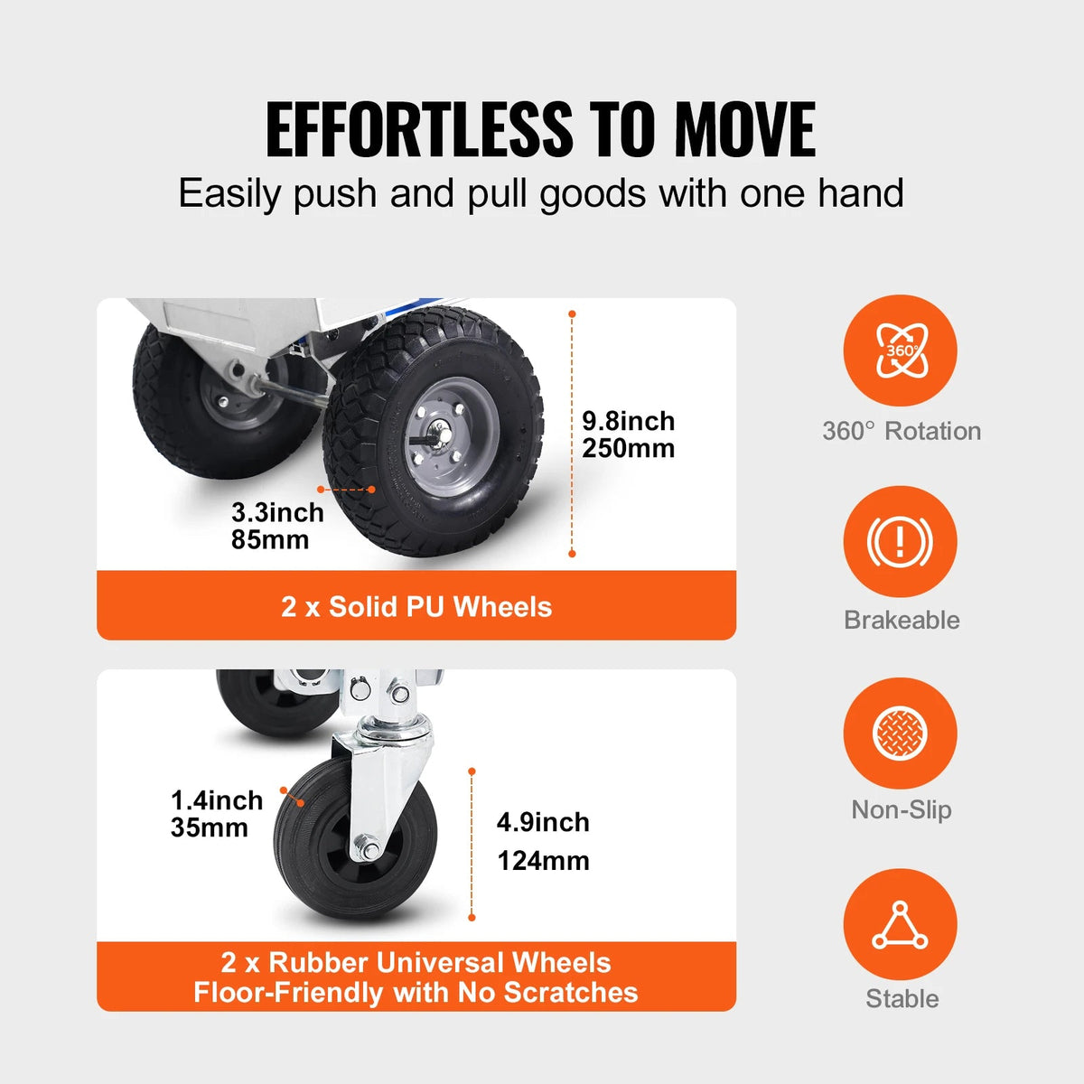 SucceBuy Folding Hand Truck Aluminum Heavy Industrial Collapsible Dolly Cart for Transport and Moving in Warehouse Supermarket - AMOCARTSucceBuy Folding Hand Truck Aluminum Heavy Industrial Collapsible Dolly Cart for Transport and Moving in Warehouse Supermarket