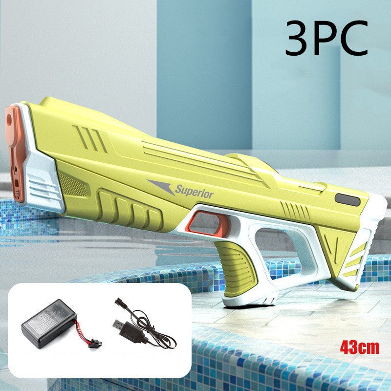 Summer Full Automatic Electric Water Gun Toy Induction Water Absorbing High-Tech Burst Water Gun Beach Outdoor Water Fight Toys - AMOCART96fe3db751a3313ca0823e1f362a6d45