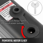 Amocart Dual Swing Gate Opener Kit 2PCS Heavy Duty Automatic Gate Opener Up to 660lbs 18ft Long Gate Automatic Gate Opener Kit
